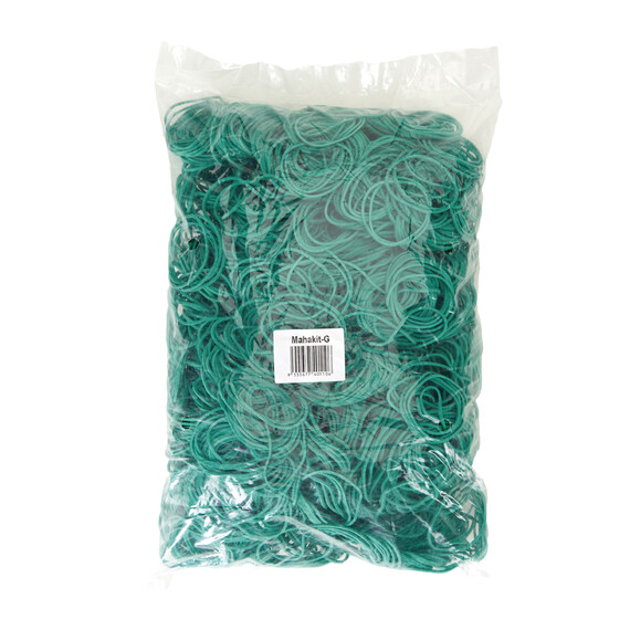 Green Kit Raber Mahakit Rubber Band Dark Green - Polyon Food Packaging Sdn. Bhd.
